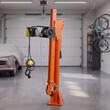 Macara cu brat telescopic pentru camioneta, pivotanta la 360 de grade, Capacitate 500 kg, palan electric, Telecomanda fara fir