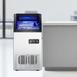 Aparat de produs cuburi gheata, 45 kg/zi, Capacitate depozitare 11.6 kg, Otel inoxidabil, Led, 360 x 430 x 740 mm