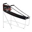 Panou baschet cu 2 cosuri, Multifunctional 8 in 1, Pliabil, Otel, Contor electronic, 4 x mingi, 1 x pompa, 2090x1130x2050 mm