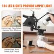 Microscop pentru bijuterii, multi-directional, Zoom 7-45x, Lumina led 35000 lm