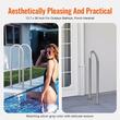 Balustrada aluminiu pentru piscina, 400 x 90 x 915 mm, Capacitate 100 kg, protectie UV, accesorii montaj incluse