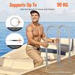 Balustrada aluminiu pentru piscina, 400 x 90 x 915 mm, Capacitate 100 kg, protectie UV, accesorii montaj incluse