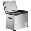 Lada frigorifica cu compresor Vevor Bluetooth, USB, Led, 12/24 V DC, 110-240 V AC, capacitate 30 l, -20 ℃ pana la 0 ℃, 650 x 375 x 357 mm 