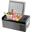 Lada frigorifica cu compresor Vevor Bluetooth, USB, Led, 12/24 V DC, 110-240 V AC, capacitate 15 l, -20 ℃ pana la 10 ℃, 598 x 320 x 260 mm