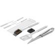 Set 14 ustensile de gratar Strend Pro DeLuxe, Inox, cutie aluminiu