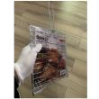 Gratar pentru peste Strend Pro BBQ 37C, 275x280 mm, crom si coada lemn