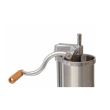 Masina manuala de umplut carnati Strend Pro SM206, vertical, 3 Kg, cu 4 palnii, Inox