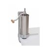 Masina manuala de umplut carnati Strend Pro SM206, vertical, 3 Kg, cu 4 palnii, Inox