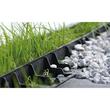 Set bordura pentru delimitare gradina ProsperPlast, lungime totala 4.8 m, Negru