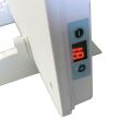 Convector electric Strend Pro PH-08ES, 425W, 230V, panel, alb, Termostat