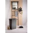 Coș rufe, imitatie ratan, Curver Natural Style 60L, maro inchis, 44x61x34 cm