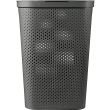 Cos rufe, Curver Infinity Recycled 60L, Antracit, 44x60x35 cm