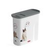 Recipient stocare mancare Curver LovePets Cat 2L, pentru animale de companie
