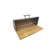 Recipient pentru paine cu tocator din lemn, Strend Pro Easyhome BB-100, dimensiune 39x28x16 cm