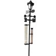 Lampa solara cu statie meteo, 5 in 1, Strend Pro SWS29, termometru, directia vantului, indicator ploaie, 160 cm