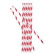 Set paie de hartie Strend Pro MagicHome Paper ECO, 25 buc/set, 6x197 mm, alb/rosu