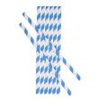 Set paie de hartie Strend Pro MagicHome Paper ECO, 25 buc/set, 6x197 mm, alb/albastru
