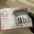 Lampa solara numar casa, MagicHome, 3 x numere 0-9, 1 x litere mici a-h, 18,5x5x19 cm