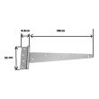 Balama pentru porti Strend Pro T-Link, lungime utila 200 mm