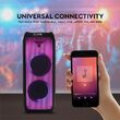 Boxa portabila, 40 W, lumini led RGB, BT/FM/AUX, telecomanda, 320x310x685 mm