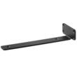 Set 6 suporturi pentru rafturi, 160 x 100 x 45 mm, Otel, Negru, max 72.6 kg, Grosime 5 mm
