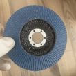 Disc lamelar pentru slefuit Konner 270, 125x22 mm, A80, pentru Inox