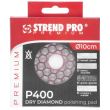Disc diamantat pentru polisat piatra, marmura Strend Pro PREMIUM DP514, 100 mm, G400