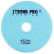 Disc diamantat pentru polisat piatra, marmura Strend Pro PREMIUM DP514, 100 mm, G1500