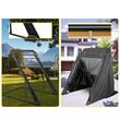 Cort pentru motociclete Vevor 270x105x155 cm, structura aluminiu, Pliabil, UV, Impermeabil