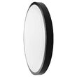 Plafoniera led rotunda pentru exterior/interior, 18 W, lumina rece 6500K, 1830 lm, dimensiune 250 x 63 mm, IP44, Negru