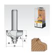 Freza pentru lemn Strend Pro YC4505, D38,6 H15.9 R5.6 B12.7 S12 mm