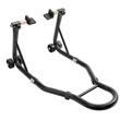 Suport roata spate motocicleta Vevor max 390 kg, Otel, Latime reglabila 