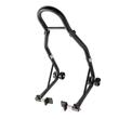 Suport roata spate motocicleta Vevor max 390 kg, Otel, Latime reglabila 