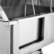 Cada pentru animale de companie, Inox, Accesorii complete dus, baterie, Scara, max 200 kg, 1500x1500x700 mm, deschidere usa stanga
