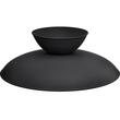 Vatra foc pentru terasa, camping, Fonta, Diametru 760 mm, Negru, Inaltime 28 cm