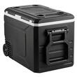 Cutie frigorifica cu compresor tip Troller, 12V/24V DC 100-240V AC, Capacitate 78 l, -20℃ până la 20℃, 2 x Roti, Bluetooth