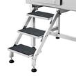 Cada pentru animale de companie, Inox, Accesorii complete dus, baterie, Scara, max 200 kg, 1500x1500x700 mm, deschidere usa stanga