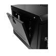 Rack metalic de podea 19'', 6U, usa din sticla, 500x400 mm