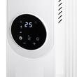 Calorifer electric cu ulei, 13 elementi, 4 x roti, 3 trepte de putere 1000W/1500W/2500W, Afisaj led, Alb, Telecomanda