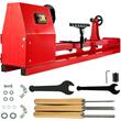 Strung pentru lemn Vevor 400 W, 4 viteze, Distanta dintre centre 1000 mm, diametru piesa de lucru 356 mm