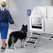 Cada pentru animale de companie, Inox, Accesorii complete dus, baterie, Scara, max 200 kg, 1500x1500x700 mm, deschidere usa stanga