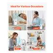 Ventilator ultra-usor, Portabil, 7 W, 6 viteze, Silentios, Anti-accidentare