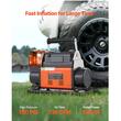 Compresor auto Heavy-Duty, 10 Bar, 200 l/min, Furtun 8 m, Alimentare borne baterie auto, 540 W, oprire automata