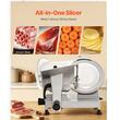 Feliator carne profesional, 400 W, Diametru disc 300 mm, Grosime reglabila 0-15 mm, 300-450 rpm