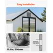 Ventilator evacuare pentru spatii comerciale 622 mm, Jaluzele automate, carcasa Otel, 136 W, 50 dB, 11300 m³/h