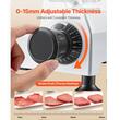 Feliator carne profesional, 400 W, Diametru disc 300 mm, Grosime reglabila 0-15 mm, 300-450 rpm