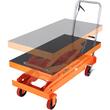 Carucior hidraulic cu platforma 120x 60 cm, Vevor max 800 kg, Inaltime ridicare 500 – 1500 mm