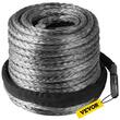Franghie sintetica pentru troliu, Vevor max 9300 kg, Lungime 28.95 m, Structura 12 fire