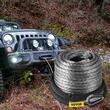 Franghie sintetica pentru troliu, Vevor max 9300 kg, Lungime 28.95 m, Structura 12 fire