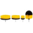 Set 4 perii pentru slefuit Strend Pro Clean, material PP, 5-12.7cm